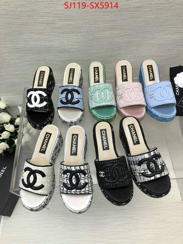 Women Shoes-Chanel best designer replica ID: SX5914 $: 119USD