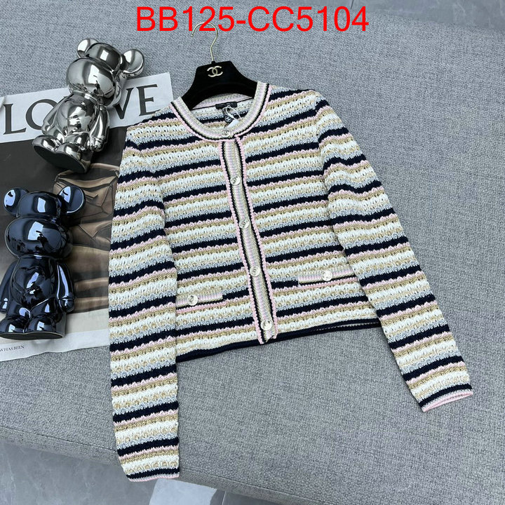 Clothing-Chanel can you buy knockoff ID: CC5104 $: 125USD