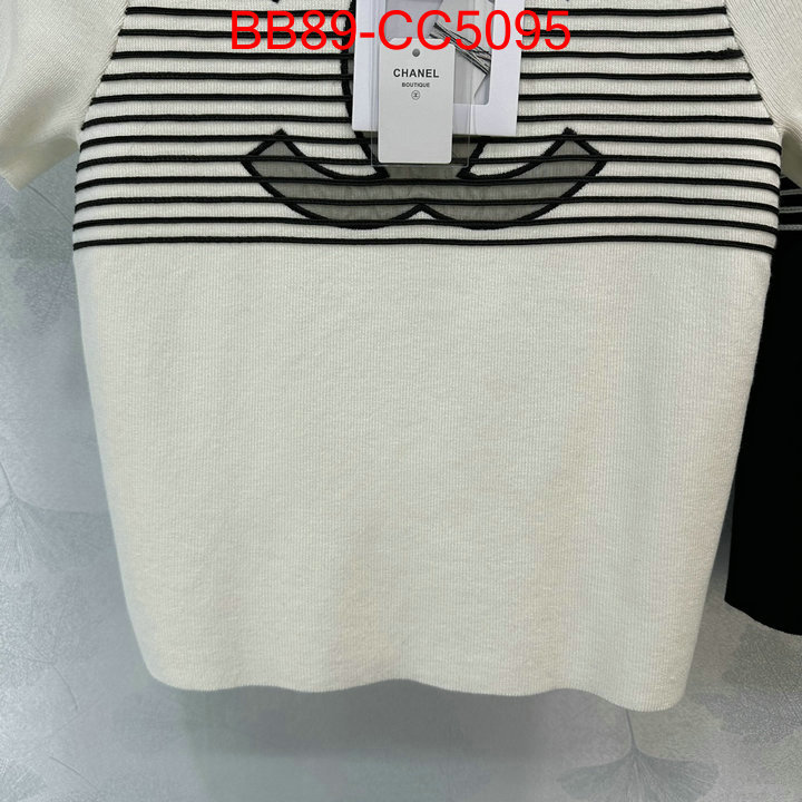 Clothing-Chanel best quality designer ID: CC5095 $: 89USD