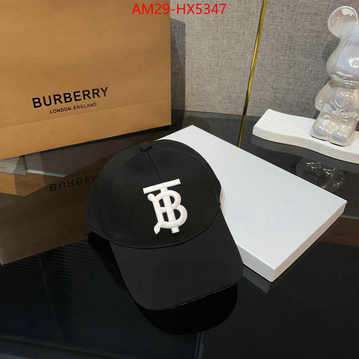 Cap(Hat)-Burberry luxury fake ID: HX5347 $: 29USD