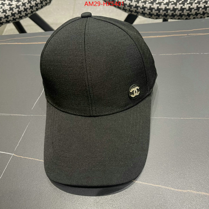 Cap (Hat)-Chanel replica for cheap ID: HX5401 $: 29USD