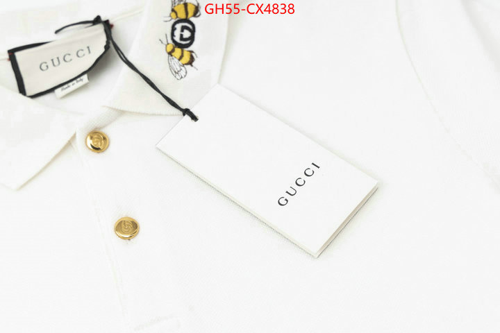 Clothing-Gucci where can i buy the best quality ID: CX4838 $: 55USD