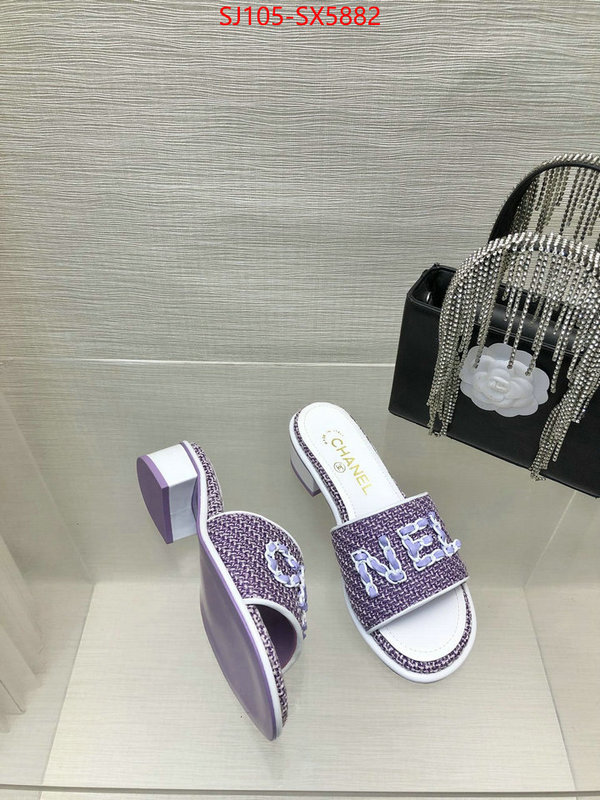 Women Shoes-Chanel customize best quality replica ID: SX5882 $: 105USD