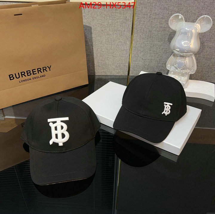 Cap(Hat)-Burberry luxury fake ID: HX5347 $: 29USD