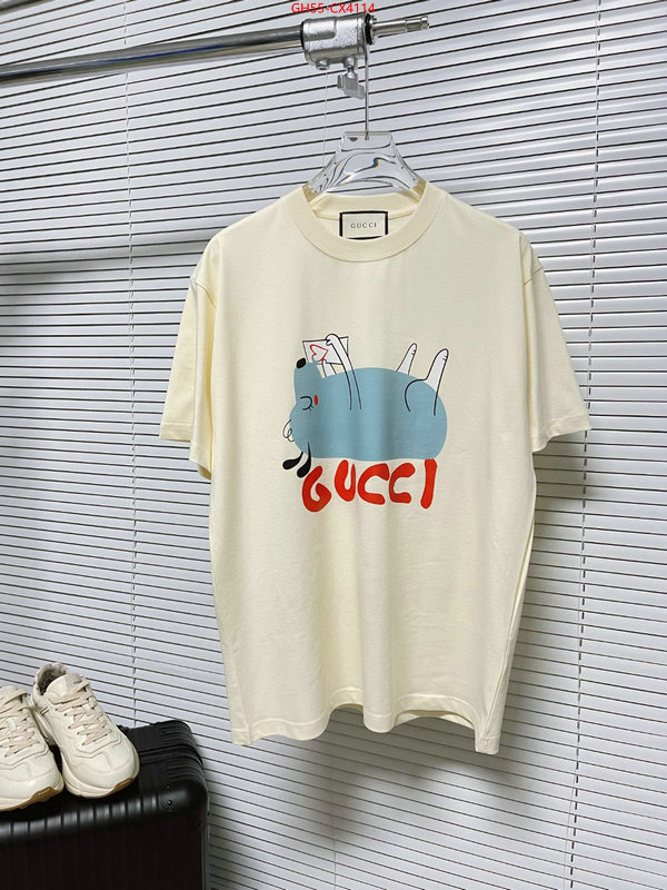 Clothing-Gucci 7 star replica ID: CX4114 $: 55USD