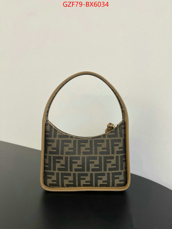 Fendi Bags(4A)-Handbag- buy top high quality replica ID: BX6034 $: 79USD,