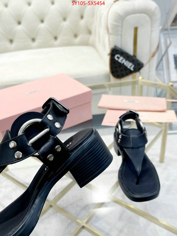 Women Shoes-Miu Miu how to start selling replica ID: SX5454 $: 105USD