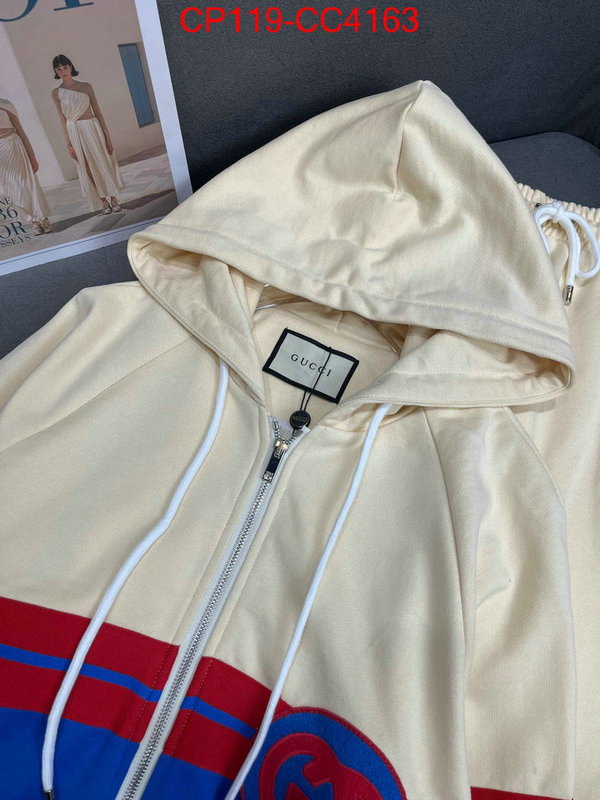 Clothing-Gucci buy 1:1 ID: CC4163 $: 119USD