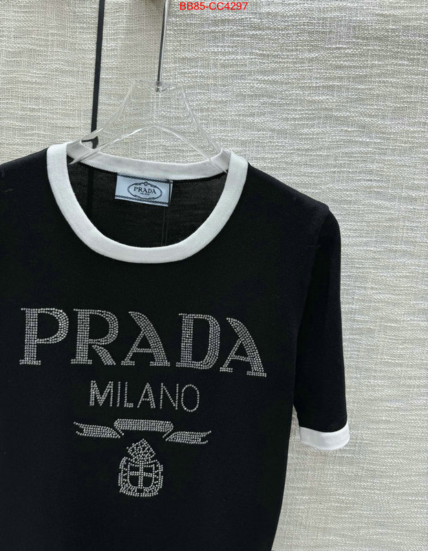 Clothing-Prada the best designer ID: CC4297 $: 85USD