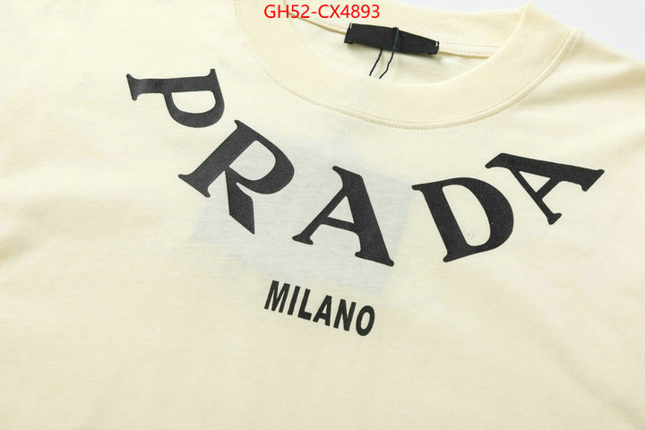 Clothing-Prada high-end designer ID: CX4893 $: 52USD