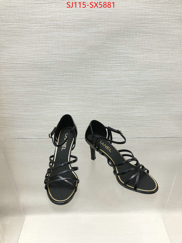 Women Shoes-Chanel replcia cheap ID: SX5881 $: 115USD