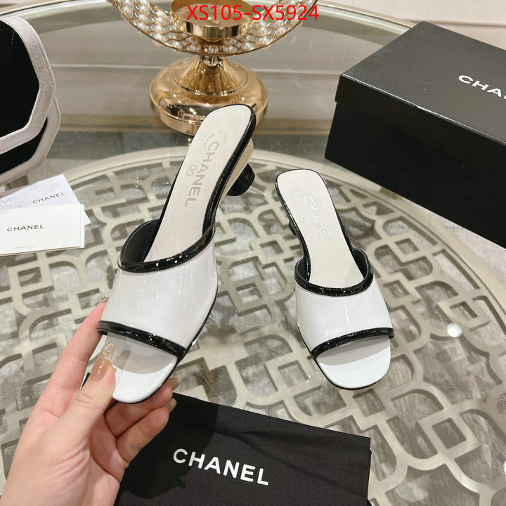 Women Shoes-Chanel best knockoff ID: SX5924 $: 105USD