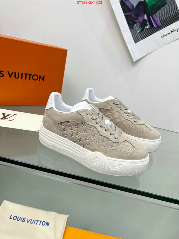 Women Shoes-LV where quality designer replica ID: SX4223 $: 129USD