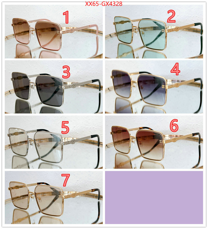 Glasses-Chanel buy high quality cheap hot replica ID: GX4328 $: 65USD