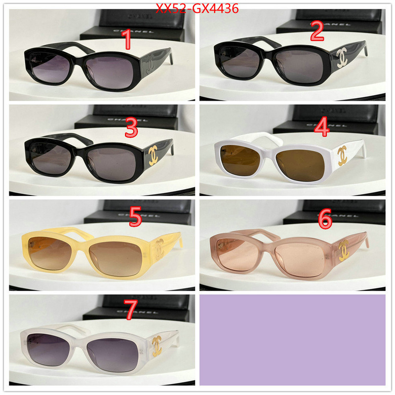 Glasses-Chanel we provide top cheap aaaaa ID: GX4436 $: 52USD