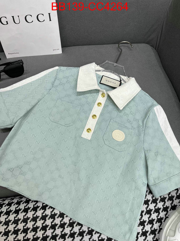 Clothing-Gucci designer 7 star replica ID: CC4264 $: 139USD