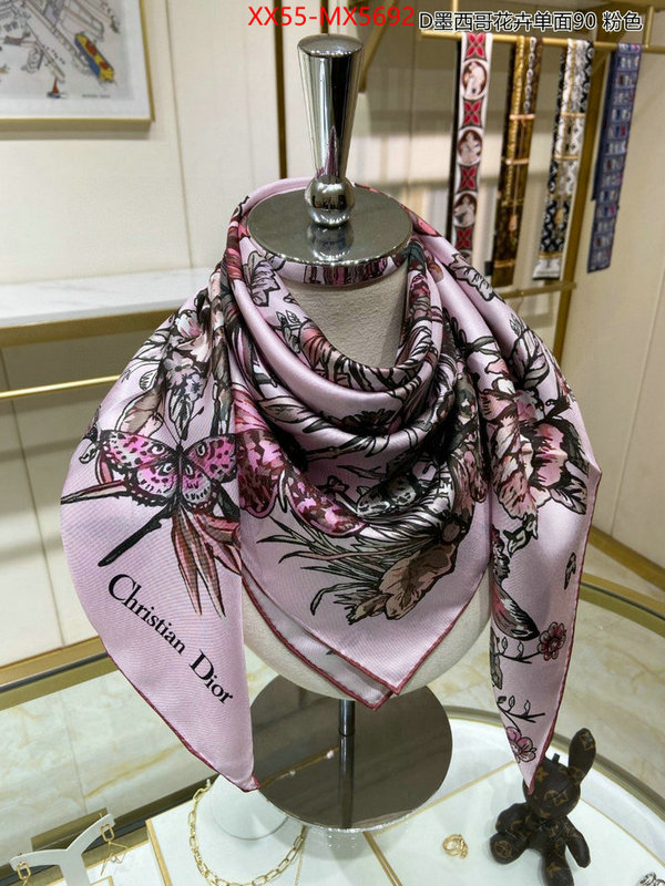 Scarf-Dior 2024 luxury replicas ID: MX5692 $: 55USD