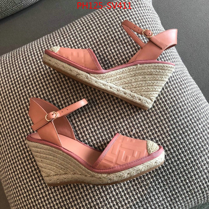 Women Shoes-Fendi best replica quality ID: SV411 $:125USD