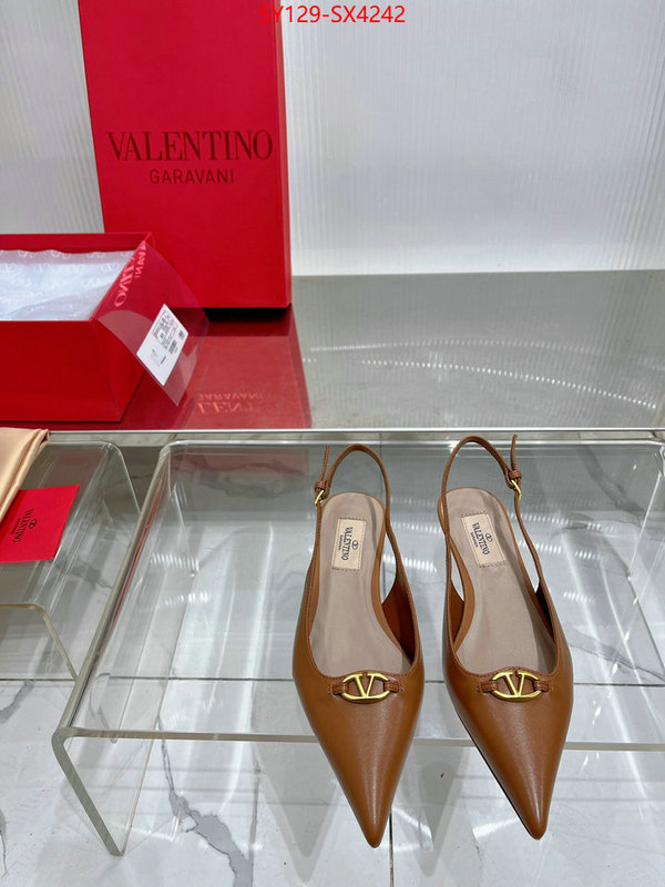 Women Shoes-Valentino high quality perfect ID: SX4242 $: 129USD