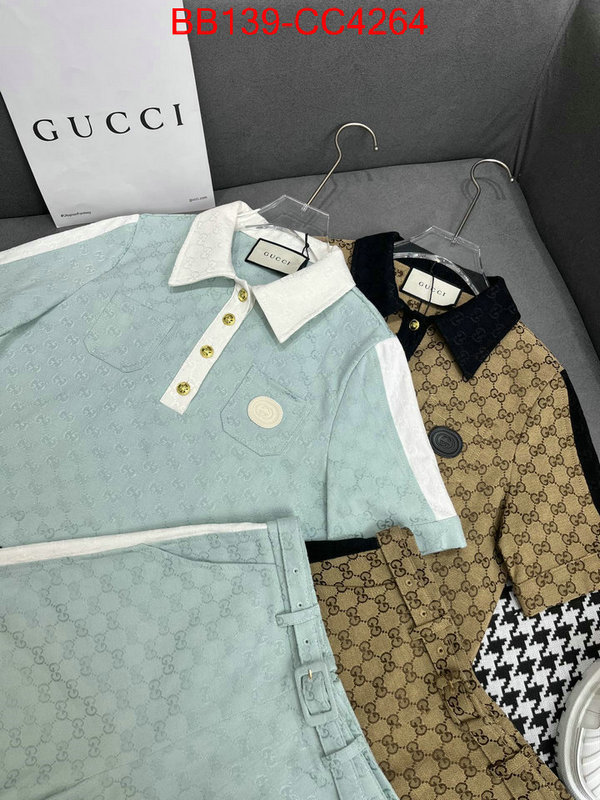 Clothing-Gucci designer 7 star replica ID: CC4264 $: 139USD