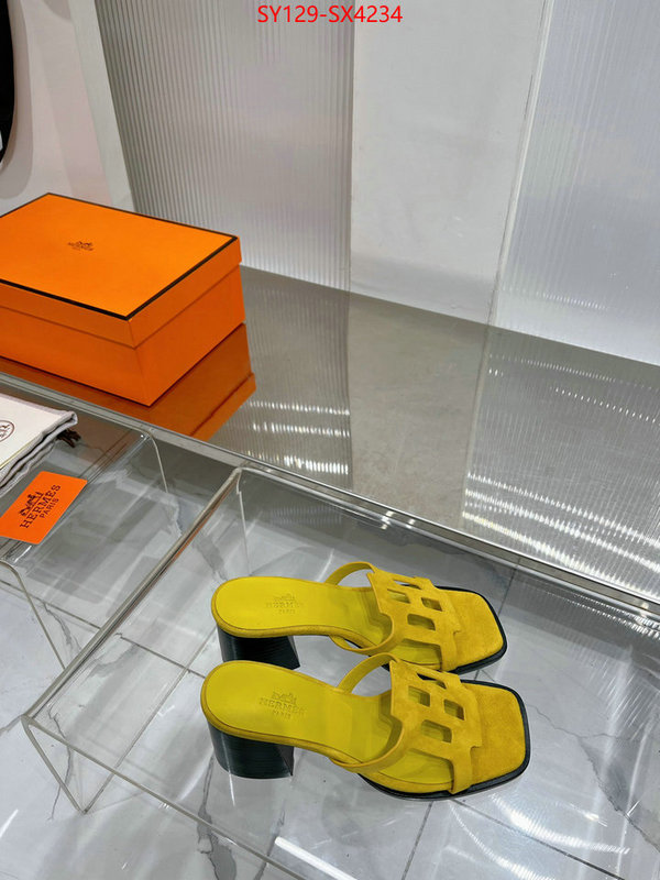 Women Shoes-Hermes top fake designer ID: SX4234 $: 129USD