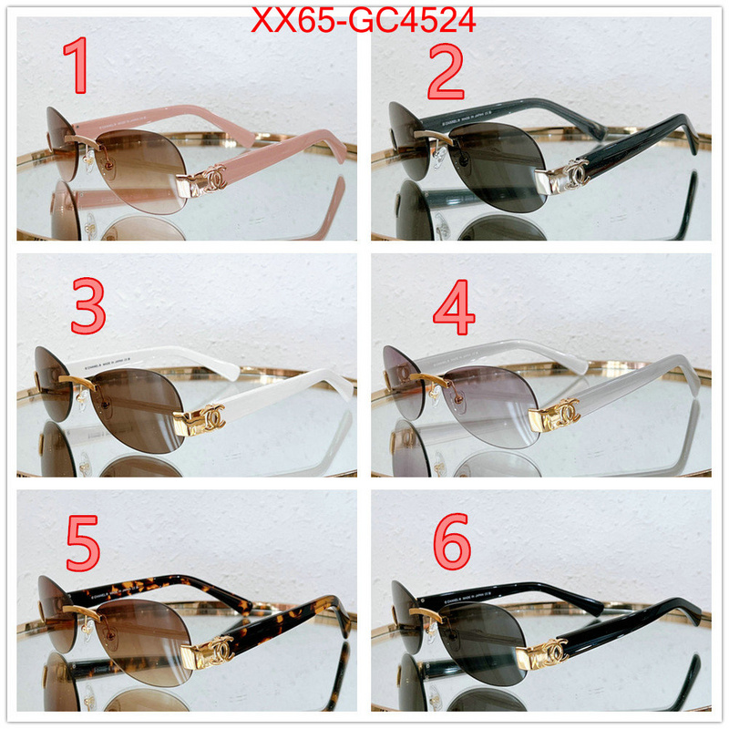 Glasses-Chanel wholesale 2024 replica ID: GC4524 $: 65USD