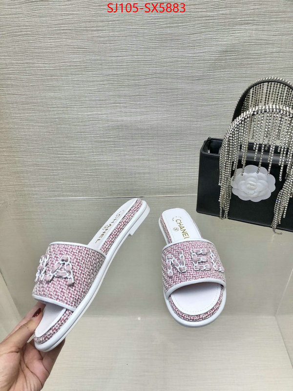 Women Shoes-Chanel buy 2024 replica ID: SX5883 $: 105USD