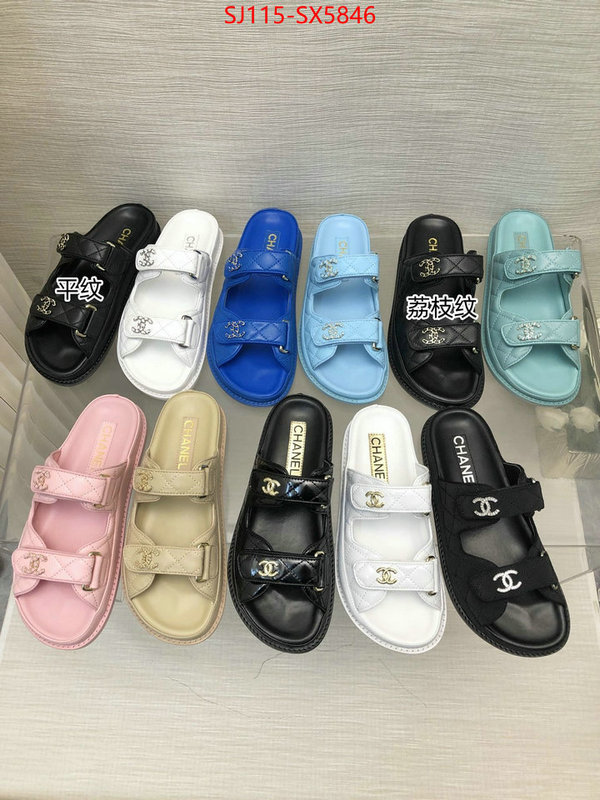 Women Shoes-Chanel high quality happy copy ID: SX5846 $: 115USD