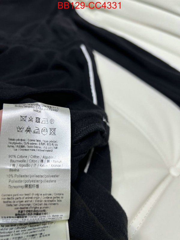 Clothing-Fendi wholesale replica ID: CC4331 $: 129USD