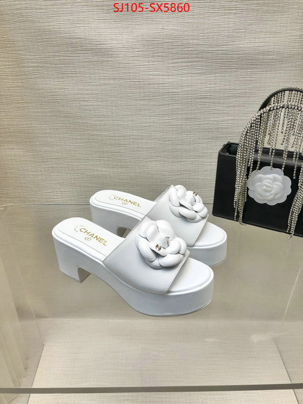 Women Shoes-Chanel 2024 replica wholesale cheap sales online ID: SX5860 $: 105USD