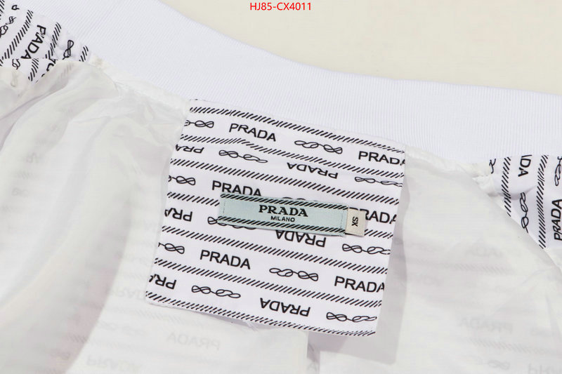 Clothing-Prada new designer replica ID: CX4011 $: 85USD