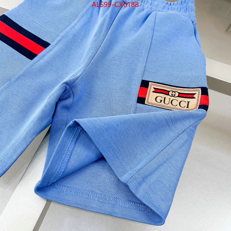 Kids clothing-Gucci mirror quality ID: CX6188 $: 99USD