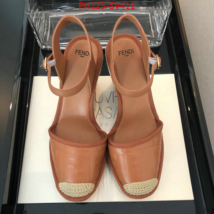 Women Shoes-Fendi best replica quality ID: SV411 $:125USD