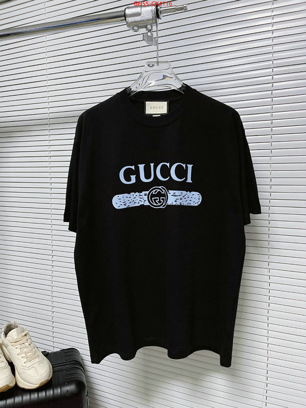 Clothing-Gucci buy high-quality fake ID: CX4116 $: 55USD