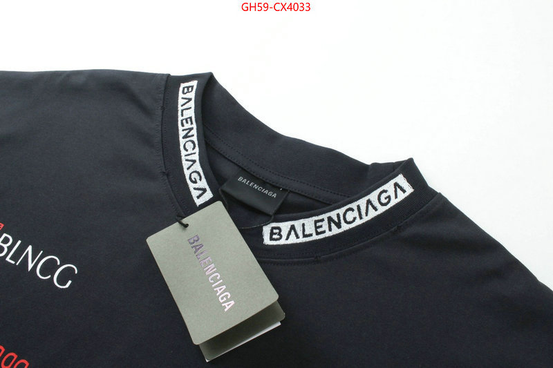 Clothing-Balenciaga counter quality ID: CX4033 $: 59USD