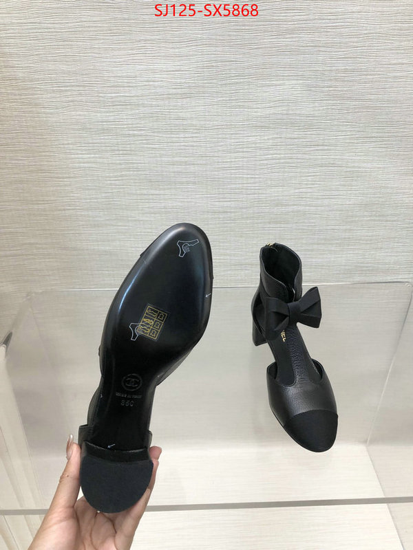 Women Shoes-Chanel how to find designer replica ID: SX5868 $: 125USD