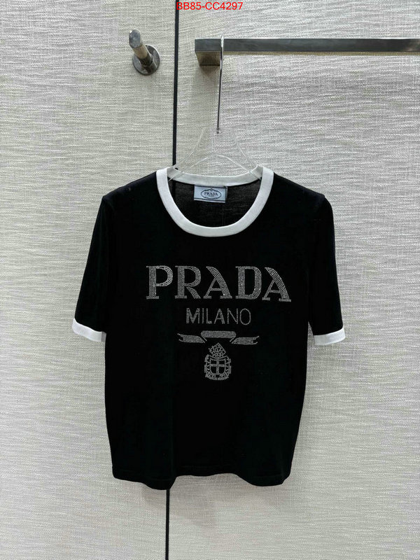 Clothing-Prada the best designer ID: CC4297 $: 85USD