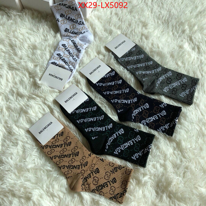 Sock-Balenciaga where should i buy to receive ID: LX5092 $: 29USD