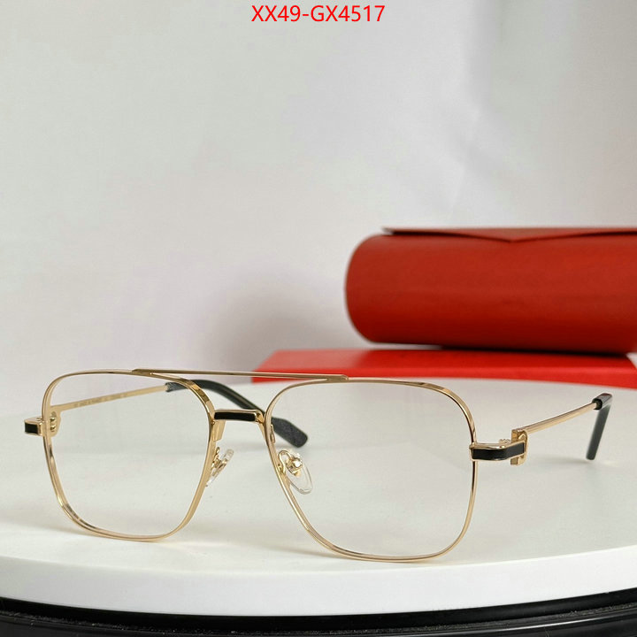 Glasses-Cartier buy luxury 2024 ID: GX4517 $: 49USD