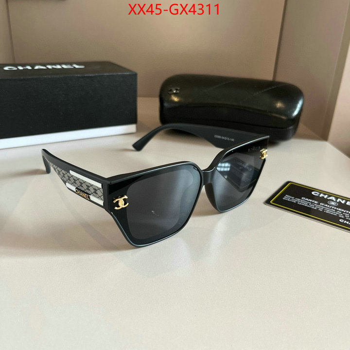 Glasses-Chanel best luxury replica ID: GX4311 $: 45USD