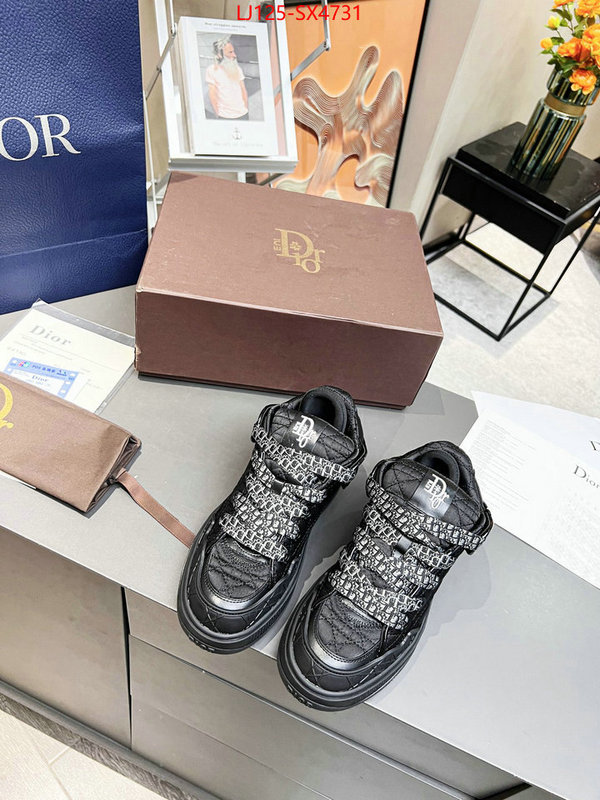 Women Shoes-Dior top 1:1 replica ID: SX4731 $: 125USD