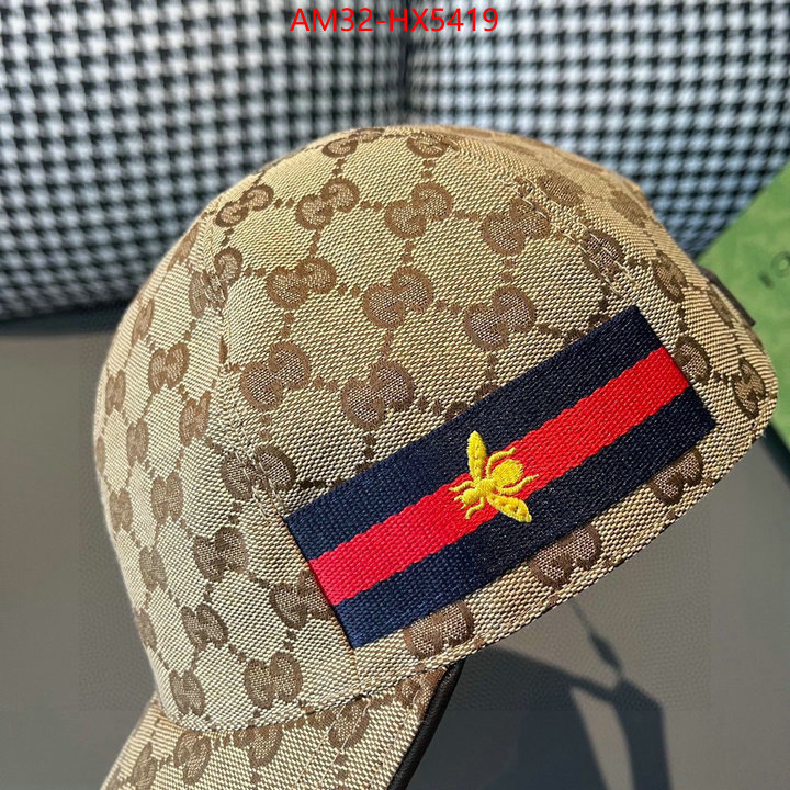 Cap(Hat)-Gucci best wholesale replica ID: HX5419 $: 32USD