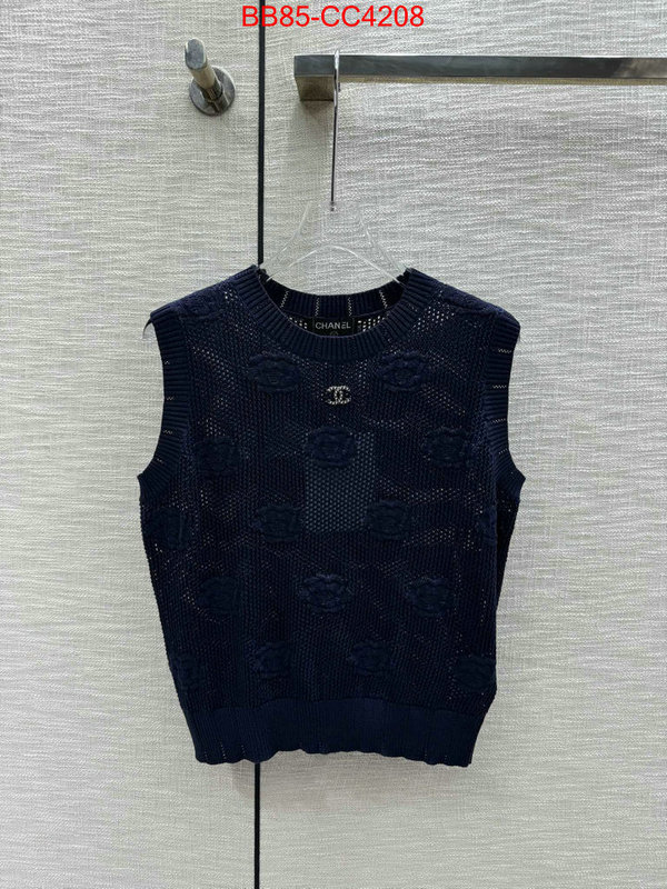 Clothing-Chanel top quality website ID: CC4208 $: 85USD