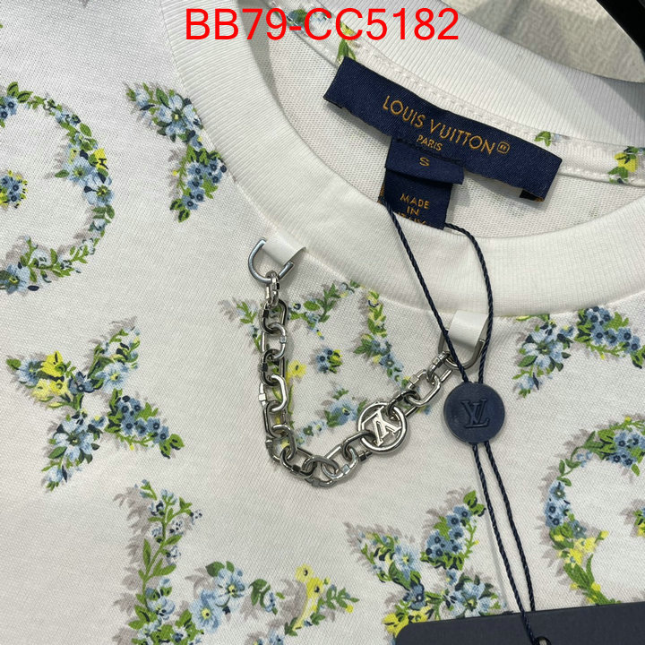 Clothing-LV outlet 1:1 replica ID: CC5182 $: 79USD