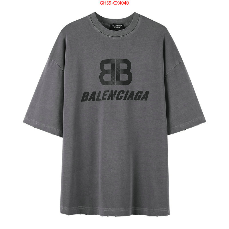 Clothing-Balenciaga top ID: CX4040 $: 59USD