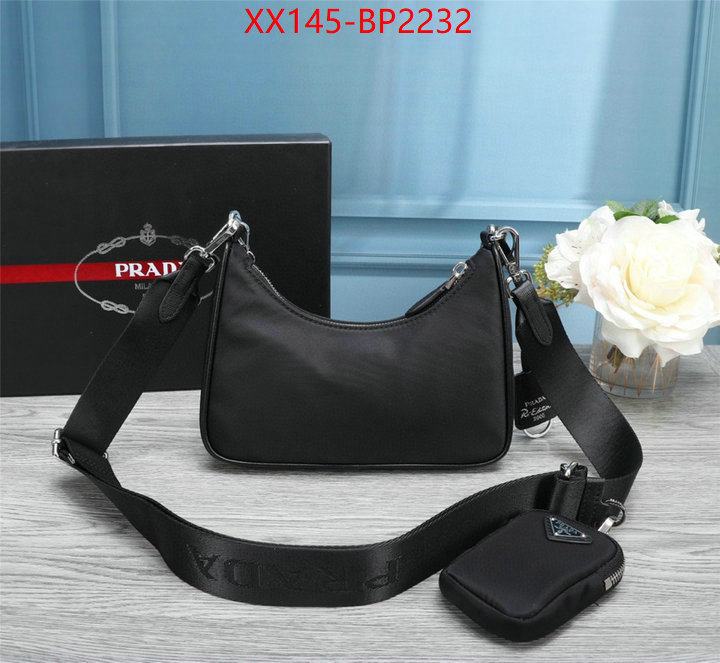 Prada Bags (TOP)-Re-Edition 2005 highest quality replica ID: BP2232 $: 145USD,