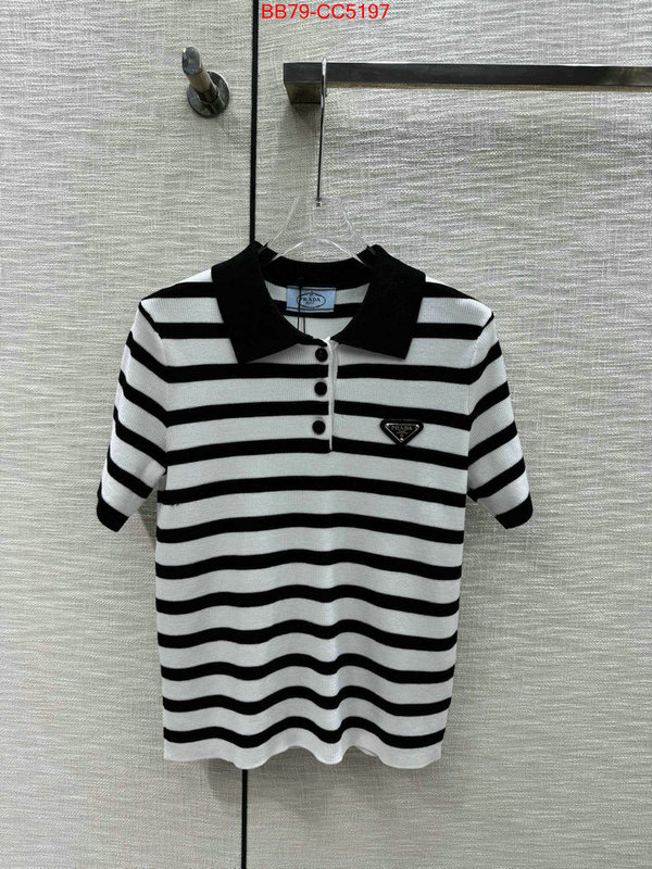 Clothing-Prada 1:1 ID: CC5197 $: 79USD