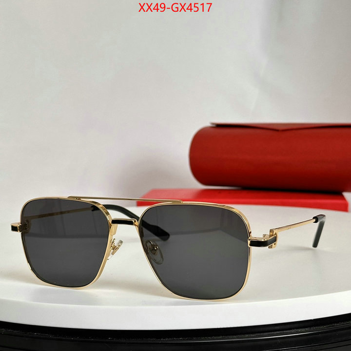 Glasses-Cartier buy luxury 2024 ID: GX4517 $: 49USD