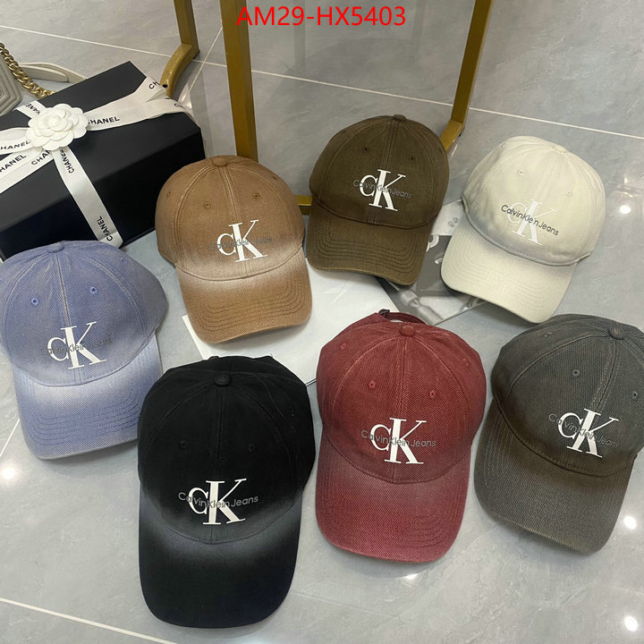 Cap(Hat)-CK the best designer ID: HX5403 $: 29USD