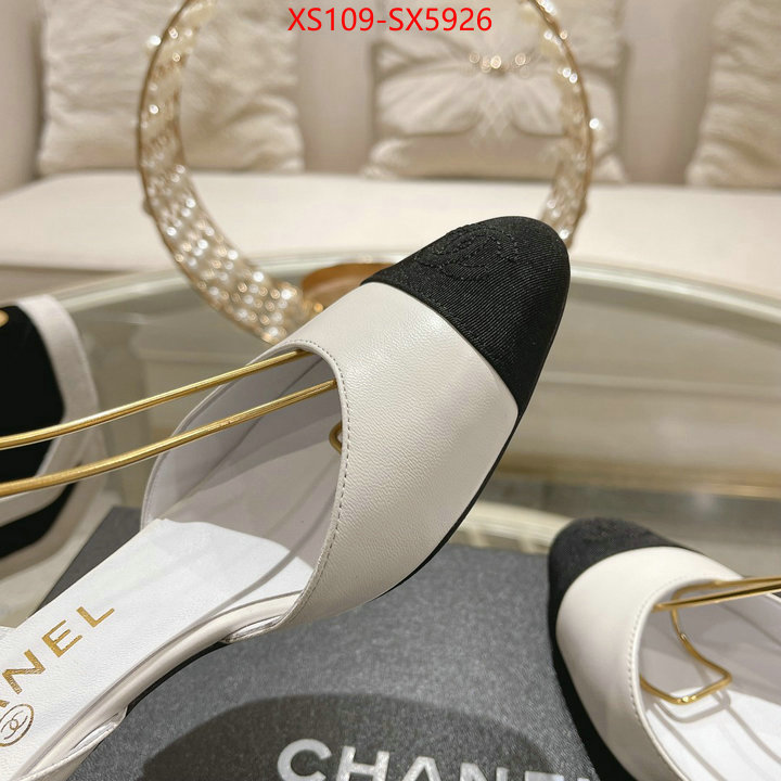 Women Shoes-Chanel luxury shop ID: SX5926 $: 109USD